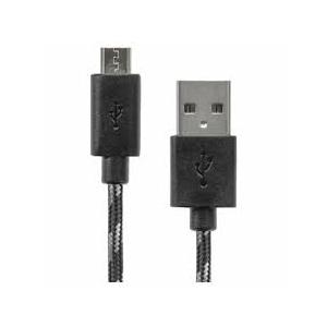 CELLCandy Extended Length Charge and Sync Micro USB Cable - Black, 6.5 ft