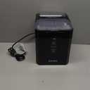 Aeitto Ice Makers Countertop, 9 Ice Cubes Release in 6 Mins, 26Lbs/24H, 2 Sizes of Bullet Ice Machine,Self-Cleaning Portable Ice Maker with Ice Scoop and Basket for Home Kitchen Office Bar RV, Black