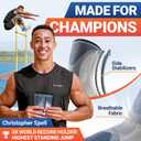 DR. BRACE ELITE Knee Brace with Size Stabilizer (2 Pack) Knee Brace for Women & Men, Workout, Sports, Daily Knee Compression Sleeve for Maximum Knee Pain Support & Fast Recovery (Uranus, XXX-Large)