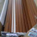 Art3d Slat Wall Panels, WPC Soundproof 3D Wall Paneling for Interior Wall Decor, TV Background, 8-Pack 96 x 6 in. Teak