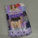 Hanes women's Hi-Cut Panties Pack, Lightweight Cotton Hi-Cuts, 6-Pack (Retired) (White, XL)