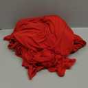 BDDC Table Skirt for 4 Foot Tables  OnePiece Red Tablecloths and Skirt, Wrinkle Resistant Ruffles Elastic Cover for Banquets, Weddings, Events, Parties