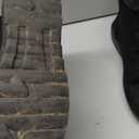 DADAWEN Women's Winter Warm Fur Lined Snow Boots Side Zipper Ankle Boots Outdoor Booties Comfortable Boots for Women (9, Black)