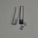 30-LED Motion Sensor Cabinet Light,Magnetic Motion Activated Under Counter Closet Lighting, Wireless USB Rechargeable Kitchen Cupboard Night Lights,Motion Activated Light Bar-2Pack, Silver-white Light