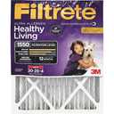 3M NDP03-4S-4 Ultra Allergen Reduction Deep Pleated Air Filter, 20x25x4-In. - Quantity 4