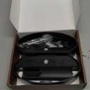 Motion Sensor Wall Light, 5000mAh Rechargeable Battery Operated Motion Sensor Light Indoor with Remote, 15 RGB and 3 Colors Dimmable, Wireless Wall Sconces for Hallway, Living Room, Stair, Bedroom (Black-2PACK)