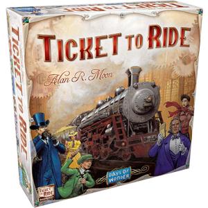 Ticket to Ride Board Game - A Cross-Country Train Adventure for Friends and Family! Strategy Game for Kids & Adults, Ages 8+, 2-5 Players, 30-60 Minute Playtime, Made by Days of Wonder