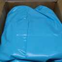 SLOOSH Inflatable Tanning Pool Lounger Float, 85" x 57" Extra Large Pool Floats Adult with Pillow, 4 in 1 Suntan Tub Raft Floatie,Sunbathing Bed Lounge for Water Blow Up Ball Pit Party Gifts, XL-Blue