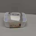 Tiawudi Multipurpose Caddy Organizer, Plastic Caddy with Handle, Stackable Desk Organizer for Stationery, Marker and Pencil, Office Supplies Organizer, Dorm Caddy