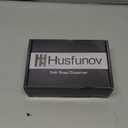 Husfunov Soap Dispenser for Kitchen Sink, Built in Sink Soap Dispenser (Brushed Nickel), Countertop Dish Soap Dispenser Stainless Steel Pump with 47" Extension Tube kit, No Need to Frequent Refills