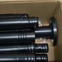 Tension Curtain Rod Extra Long Outdoor Curtain Rod Black Shower Curtain Rods No Drilling 31-168 In2.58-14FtAdjustable Spring Tension Rods Heavy Duty for Bathroom Patio Window Rust Proof