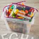 Hefty Slider Jumbo Storage Bags, 2.5 Gallon Size, 3 Boxes of 15 Bags (45 Total)