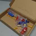 FESVASDEE Clear Housing Toy Revolver Foam Blaster with Elite Soft Foam Darts for Nerf Guns Toys Gun Set for Kids Ages 5 6 7 8 Large