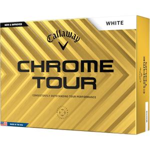 Callaway Golf Chrome Tour Golf Balls (One Dozen, White)