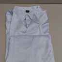 JEMITOP Men's Stretch Slim Fit Dress Shirts Formal Wedding Prom Business Long Sleeve Button Down Shirt with Pocket (Medium, Blue)