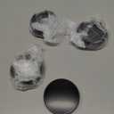 2.15Inch 55MM Wheel Center Caps for Ford Edge Escape Focus Fusion Rim Hub Caps 6M21 1003 AA, Pack of 4 (Matte Black, Outer 55MM, Inner 51MM, Easy DIY Installation)