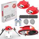 Fomont 2025 New Upgraded BucketLid Mouse Trap-Metal Bait Cage-Auto Reset-5 Gallon BucketFit-Humane-Indoor Outdoor-Rat Trap