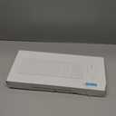 Wireless Keyboard and Mouse Combo, Reccazr 2.4G Full-Sized Keyboard and Mouse Cordless, 3 DPI Adjustable Mouse, Dual-System Keyboard for Computer/Laptop/Windows/Mac (Pink & White)