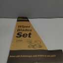 OEM Quality Windshield Wiper Blades, 18 and 18 DSV Standard Car Wiper Blades With Universal U/J Hook Only, Automotive Replacement Wiper Blades for my Car, Water Repellency Wiper Blade, Pack of 2