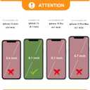 Bocasal Detachable Wallet Case for iPhone 13 RFID Blocking Card Slots Holder Premium PU Leather Magnetic Kickstand Shockproof Wrist Strap Removable Flip Protective Cover 5G 6.1 inch (Purple)