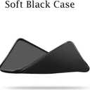 for Doogee N50 [6.52"] Case, Soft Silicone Bumper Shell Black Flexible Rubber Phone Protective Cases TPU Cover for Doogee N50 -Black