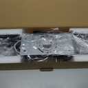 SOLFART 3 Lights Black Bathroom Modern Vanity Lights LED Vanity Light Black Bathroom Lights Over Mirror 20 inch White Light Dimmable