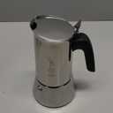 Bialetti - New Venus Induction, Stovetop Coffee Maker, Suitable for all Types of Hobs, Stainless Steel, 4 Cups (5.7 Oz), Silver