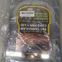 CasaWare 9 x 13 x 2-inch Covered Rectangular Cake Pan with Wide Handles (Silver Granite)