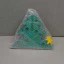 Vehomy Rabbit Foraging Puzzle Toy - Christmas Tree Guinea Pig Bunny Hamster Vegetable Hay Feeder