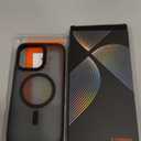 TORRAS Magnetic for iPhone 15 Pro Max Case Compatible with MagSafe, MIL-STD-810G Military Grade, Slim Translucent Phone Case iPhone 15 Pro Max Shockproof Anti-Scratch 6.7", Matte Black