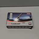 Wdtpro LED Rechargeable Flashlight 2Pack, 3Modes Super Bright High Lumens Flashlights, Zoomable Tactical Flashlight with LCD Display, IP65 Waterproof Flashlights for Home Emergency Camping & Gifts Men (Black)