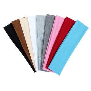 9Pcs Headbands for women Non Slip Headband, Soft Elastic Hair Bands for Women's Hair, Fashion Cotton Cloth Stretchy Sweat Bands Headbands for Sports, Makeup, Gym, Running, Yoga, Workout 