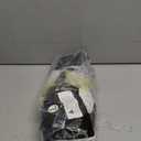 Dog Cone Collar to Stop Licking: Soft Mesh Recovery Collar After Surgery with Detachable Pad, Elizabeth Cone Alternative for Large Medium, Small Dogs, Normal Eating and Drinking (L, Jet Black) (L(Depth: 9.8in, Girth: 13.9-17.3in))