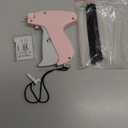 Stitch Gun for Clothes Handheld Stitch Gun Quick Clothing FixerSewing Kit Includes 1,000 Black Fasteners & 1,000 White Fasteners & 6 NeedlesTagging GunPink