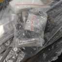 OLEVS King Bed Frame with Headboard, Metal Platform Bed King Size with 2-Tier Storage, LED Light & Charging Station Type C, No Box Spring Needed, Easy Assembly