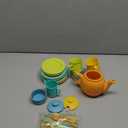 Buyger Kids Kitchen Accessories and Tea Set for Toddlers 3-5, Play Kitchen Toy Dish Plates Utensils Dinnerware Set Pretend Role Play Gifts for Ages 3 4 5 Years Olds Children Boys Girls