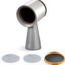 Portable Range Hood Kitchen Powerful 3-Speed Suction Desktop Compact Range Hood with 2 Replace Filter Low Noise Kitchen Exhaust Fan with Large Oil Collection Cup (apartment use)