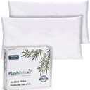 Premium King 20''x38'' Waterproof Pillow Protector Covers - Viscose Made from Bamboo – Allergy, Dust, and Mite Proof Zippered Pillowcase, Set of 2