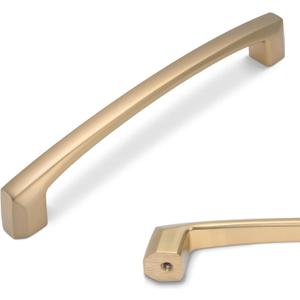 10 Pack 5 inch(128mm) Champagne Bronze Kitchen Cabinet Handles Cabinet Pulls Gold Drawer Pulls Kitchen Cabinet Hardware Handles Dresser Handles