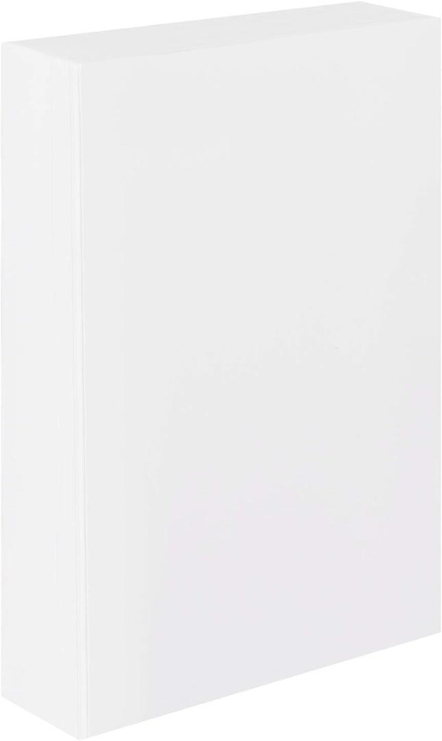 Amazon Basics 4 x 6 inch Semi-Glossy Photo Paper for Inkjet Prints, 300g/m, White, 100 Sheet Pack