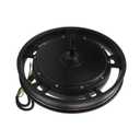 Focket Brushless Hub Motor, 500W to 3500W 48V 90V Gearless High Power Torsion 16 Inch Wheel Hub Motor, Disc Brake with Double Hall for Electric Motorcycle Scooter