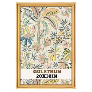 GULETHUN 20x30 Frame, Transitional Modern Design Picture Frames, 20 by 30 Rustic Poster Frame for Home Decor, Gold Vintage Photo Frames, Horizontal or Vertical Display, Choose Size & Color