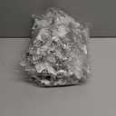 3 x SolarStar 12 PCS Siver Glitter Poinsettias Artificial Christmas Flowers, 5.5 inches, with Clips for Christmas Tree Decoration, Home, Wedding, Party, Wreath Decoration Xmas Tree Ornaments (Silver)