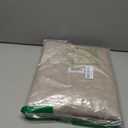 NICETOWN Thick Linen Curtains Privacy with Light Filtering, Grommet Semi Sheer Not See Through Linen Blend Curtain Drapes Vintage & Rustic for Farmhouse / Living Room, Angora, W55 x L84, 2 Panels, 