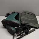 Ouzong Bootfoot Fishing Chest Waders for Men Women with Boots 2-Ply Nylon/PVC Waterproof Hunting Waders with Boots Hanger (Green-011)