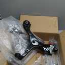 Detroit Axle - 8pc Front End Suspension Kit for 2013 2014 2015 Honda Civic [Automatic Transmission] 2 Lower Control Arms w/Ball Joints 4 Inner & Outer Tie Rods 2 Sway Bar Links Replacement