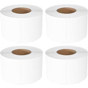 L LIKED 4000 Thermal Labels 4" x 6" Perforated Industrial Thermal Shipping Labels with 3" Core, (Commercial Grade)