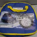 Snow-Chains Easy Install Tire-Chains, One-Pull Fit Heavy-Duty Tire Snow Chains for Pickup Trucks & SUVs Off-road, Emergency Tire Traction Car Tires 255 265 275 285 295 - Set of 2 (SCRV260)