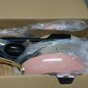 GreenPan GP5 14 Piece Cookware Pots and Pans Set, Hard Anodized Healthy Ceramic Nonstick PFAS-Free, Champagne Handles, Heavy Gauge, Stay-Flat Surface, Induction, Dishwasher and Oven Safe, Dusty Rose