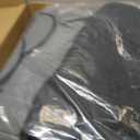 Coverado Full Set Leather Car Seat Covers, Crafted with Full Leather Construction and Carbon Fibre Weave Universal Fit for Most Cars SUV Trucks(Gray